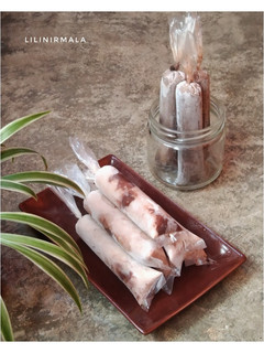 Foto resep Es Lilin Susu Santan
