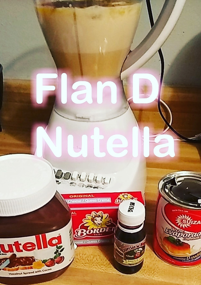 Una foto de Flansito De Nutella y Queso