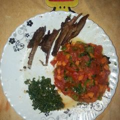A picture of Sautéed vegetables.