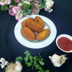 A picture of Potatoes cutlets.