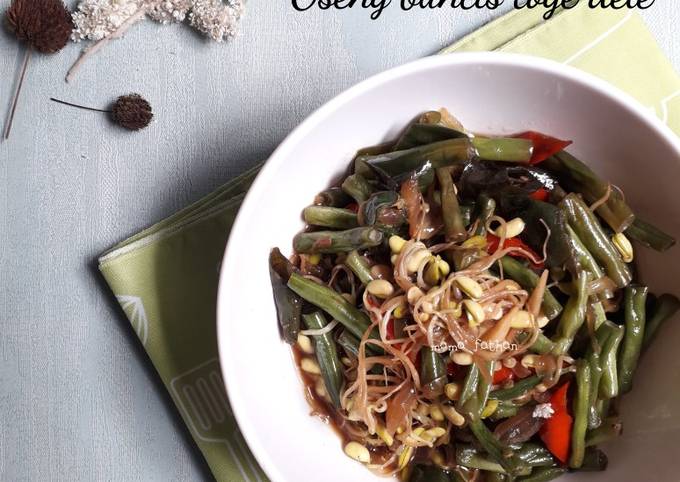 Cara Memasak Oseng buncis toge dele Farah Quinn