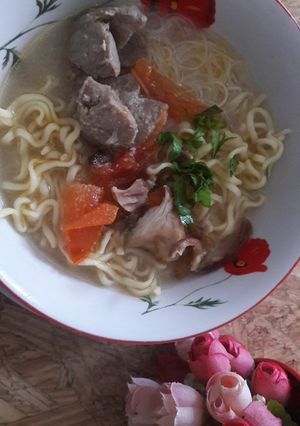 Foto resep Mie Sop Kampung