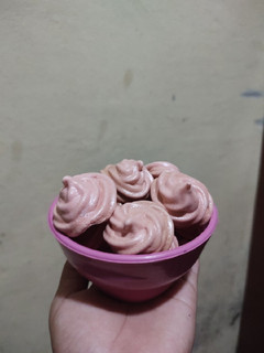Una foto de Besos de merengue