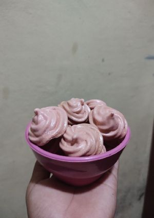 Una foto de Besos de merengue
