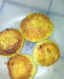 Papas rellenas.. con jamón y queso
