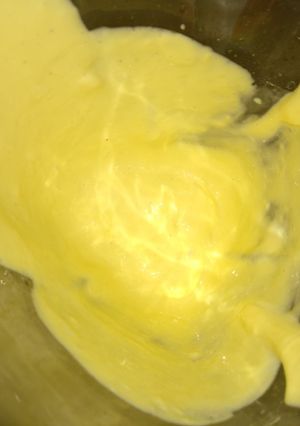 Una foto de Mayonesa de ajo en licuadora