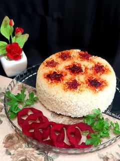 عکسی از دستور تهدیگ لبو😋