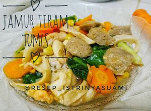Foto resep Tumis jamur tiram putih maknyus