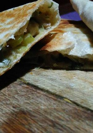 Una foto de Rapiditas rellenas de pollo y puerro