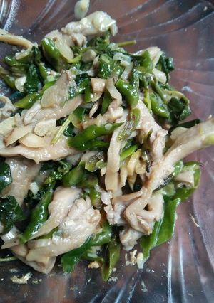 Foto resep Tumis jamur tiram kemangi