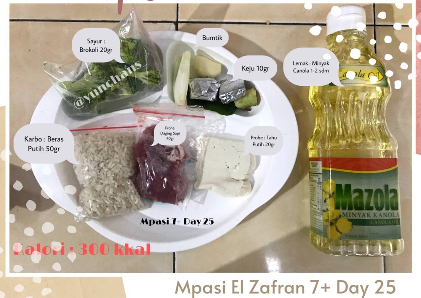 Mpasi 7+ Day 25 : Bubur Sapi Tahu