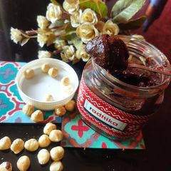 A picture of Hazel nut chocolate spread.