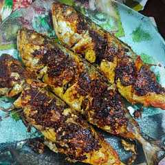 รูปของ Ikan kembung panggang teflon