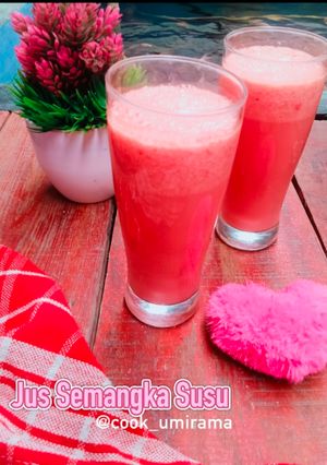 Foto resep Jus Semangka Susu