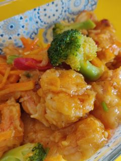 Foto resep Udang Tepung Asam Manis