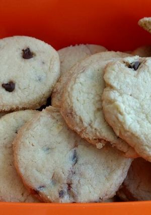 Una foto de Galletas con chips de chocolate