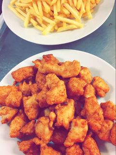 صورة لوصفة دجاج مقلي