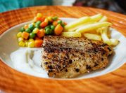 Gambar steak ikan dori
