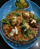 Khichdi dumplings in gravy