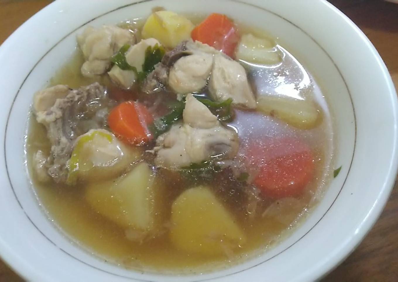 Sop ayam enak mudah dan cepat