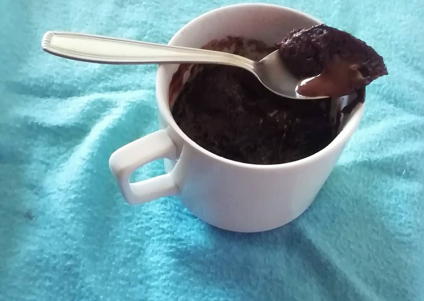 Mug cake chocolat coulant
