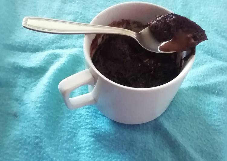 Comment Servir Mug cake chocolat coulant