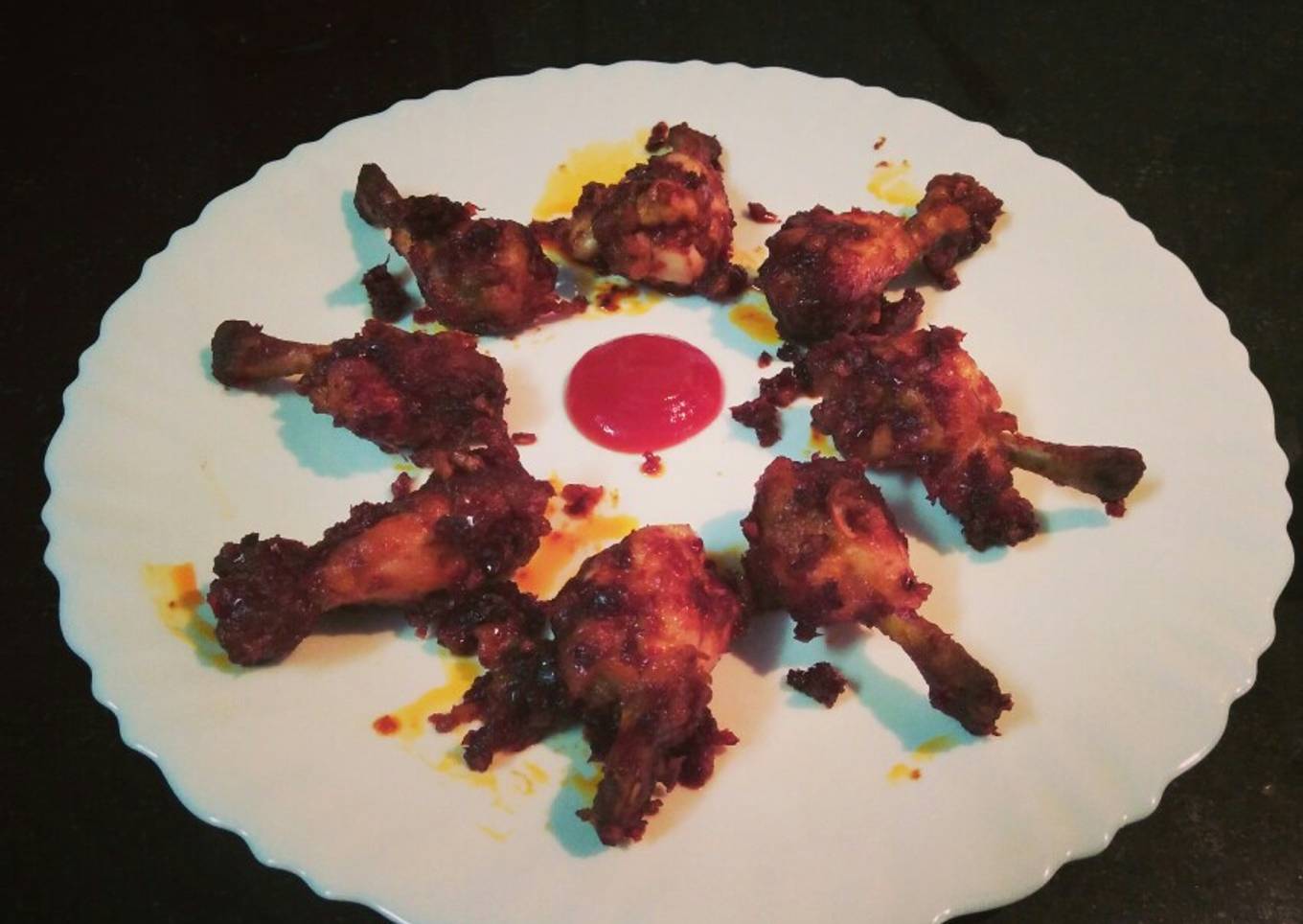 Chicken lollipops