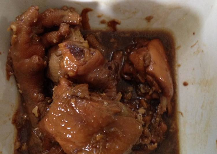 Ayam kecap sederhana