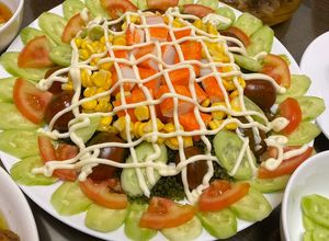 Hình của món Salad Rong Nho.