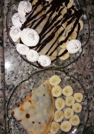 صورة لوصفة كريب بالنوتيلا