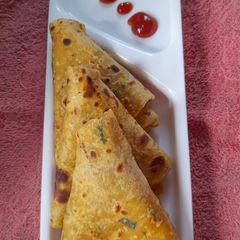 Radish paratha A picture of Radish paratha.