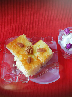 عکسی از دستور کیک ماست