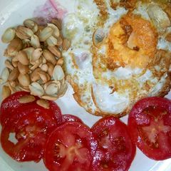 A picture of Fried eggs.