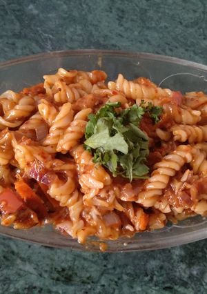 A picture of Desi Pasta.