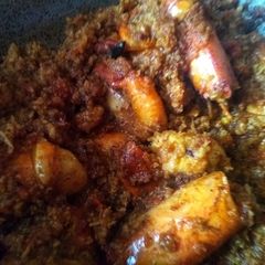 A picture of Prawn malai curry.
