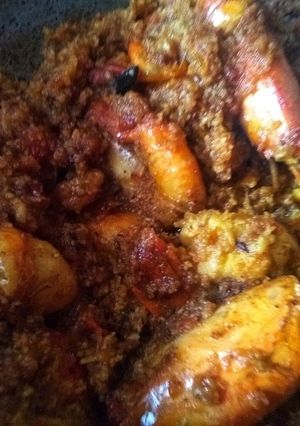 A picture of Prawn malai curry.
