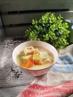 Foto resep Labu Siam Kuah Santan