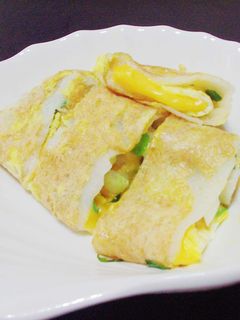 自製蛋餅 的食譜成品照片