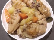 A picture of stewed chicken wings