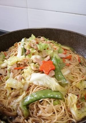 A picture of Pansit Bihon.