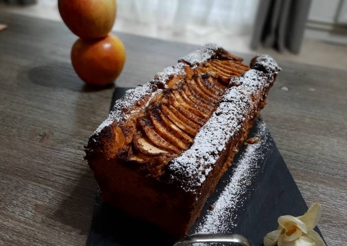 Le moyen le plus simple de Préparer Savoureux Cake pomme cannelle 🍎