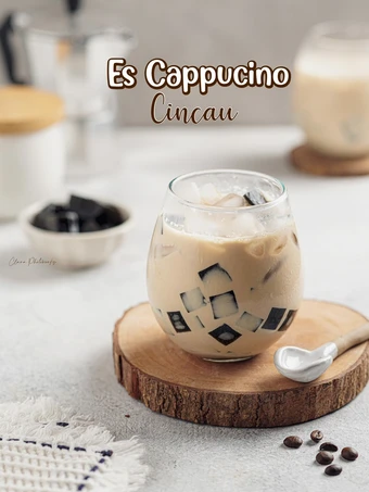 Langkah Mudah untuk Membikin Resep Es Cappucino Cincau (Keto) yang Lezat Anti Ribet, Mantap