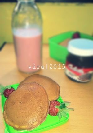 Foto resep Dorayaki Strawberry