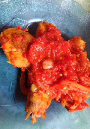 Foto resep Menu Diet 4: Sambal Ayam Lezat dan Sehat tanpa Kulit dan Minyak
