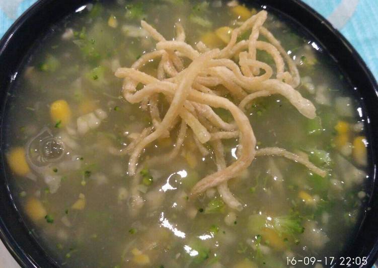 Delicious Vegetable Corn Soup