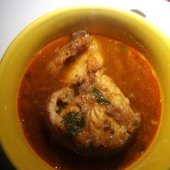 A picture of Fish pepper soup.