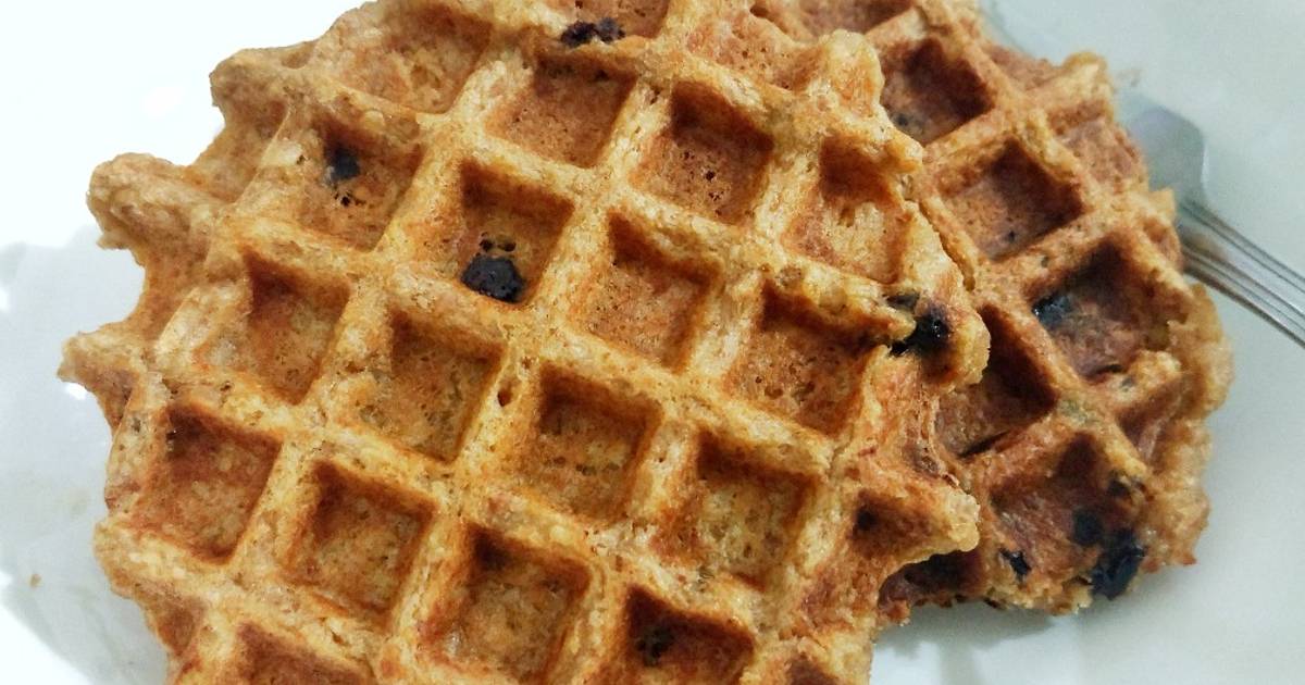 resepi waffle tanpa susu