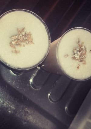 Una foto de Batido de granadilla sencillo