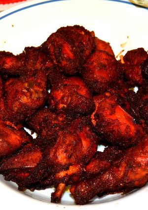 A picture of Christmas chicken dry roast #ccc.