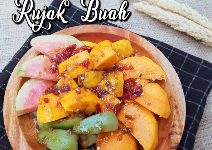 Resep Rujak Buah/ Lutis 🥭🌶️ Anti Gagal